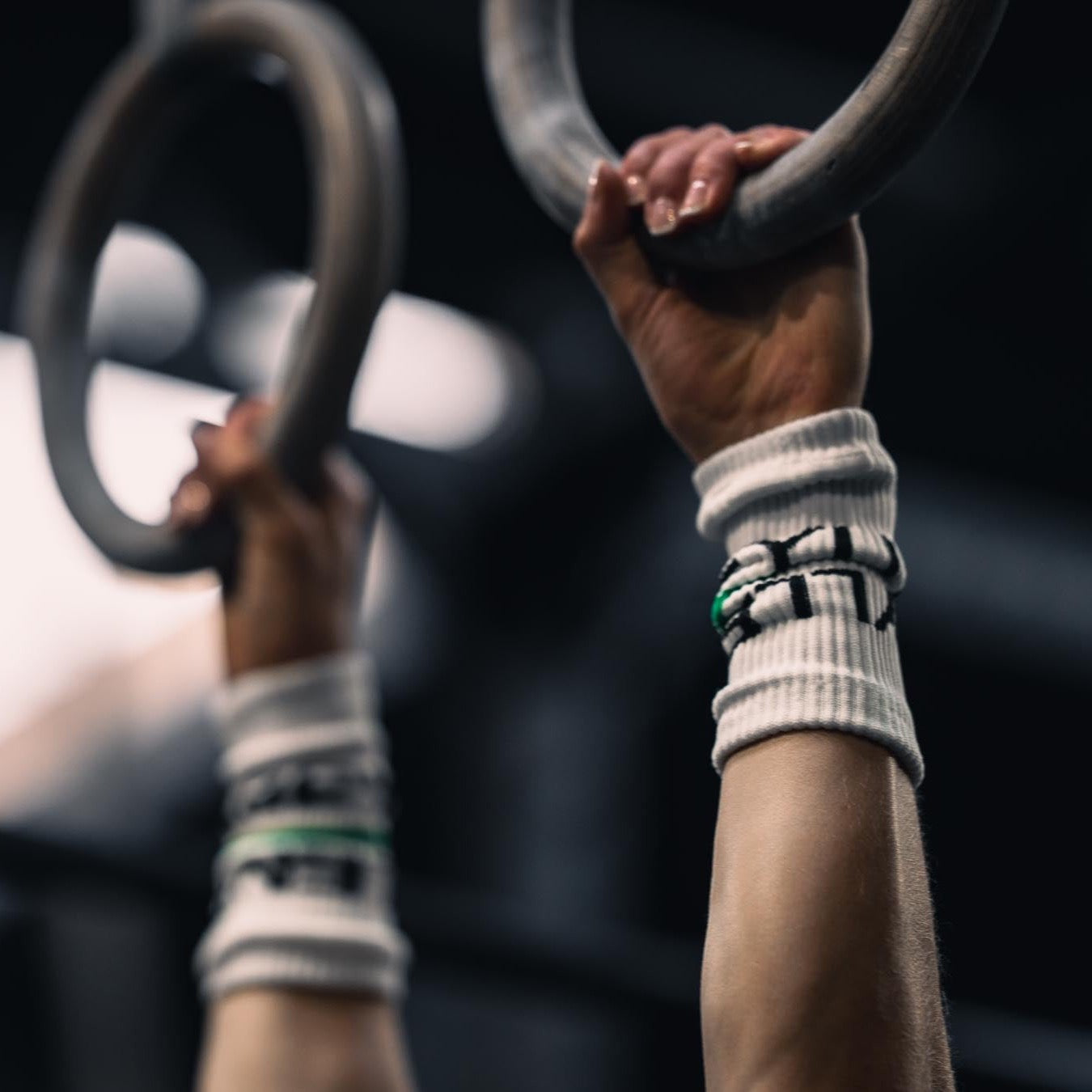 crossfit sweatbands white