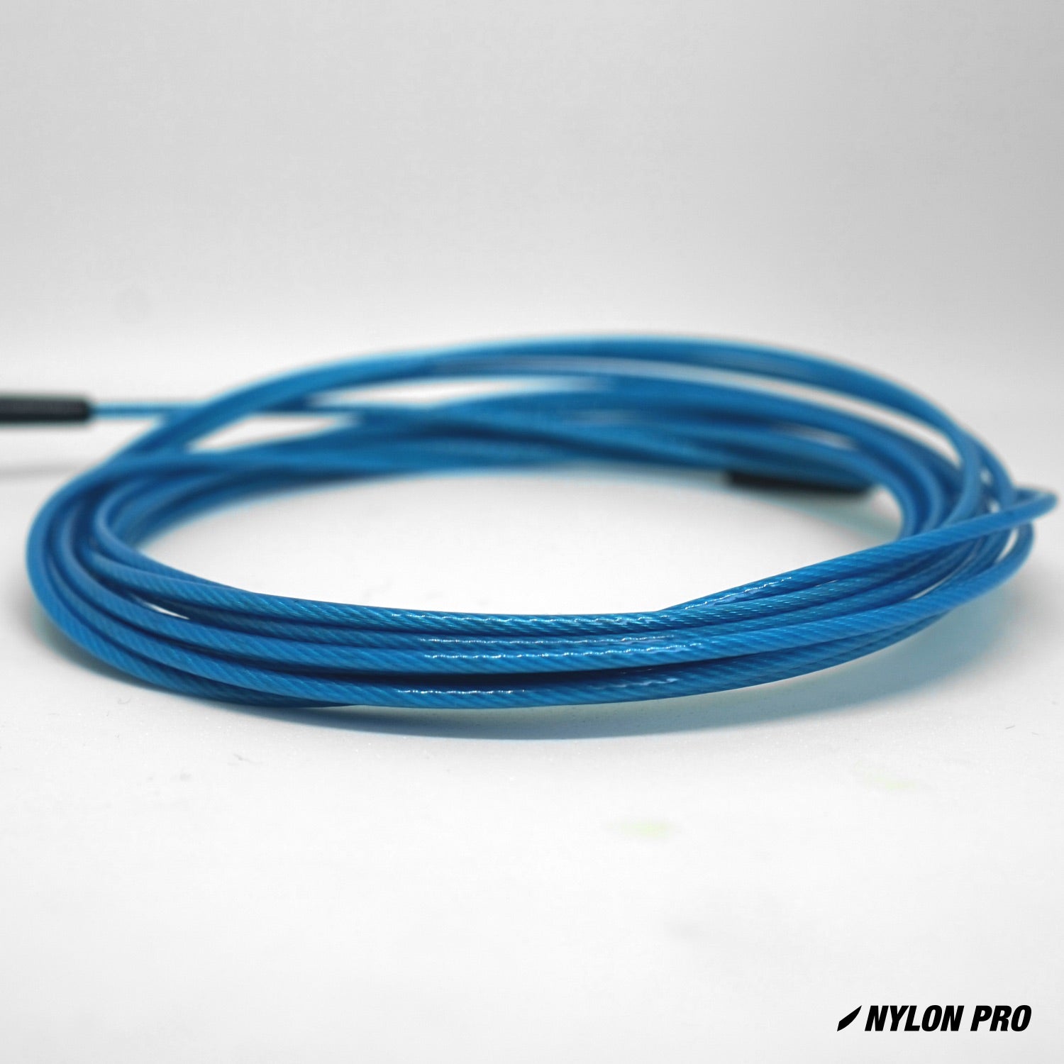 Flare replacement speed rope cables blue nylon coated cable