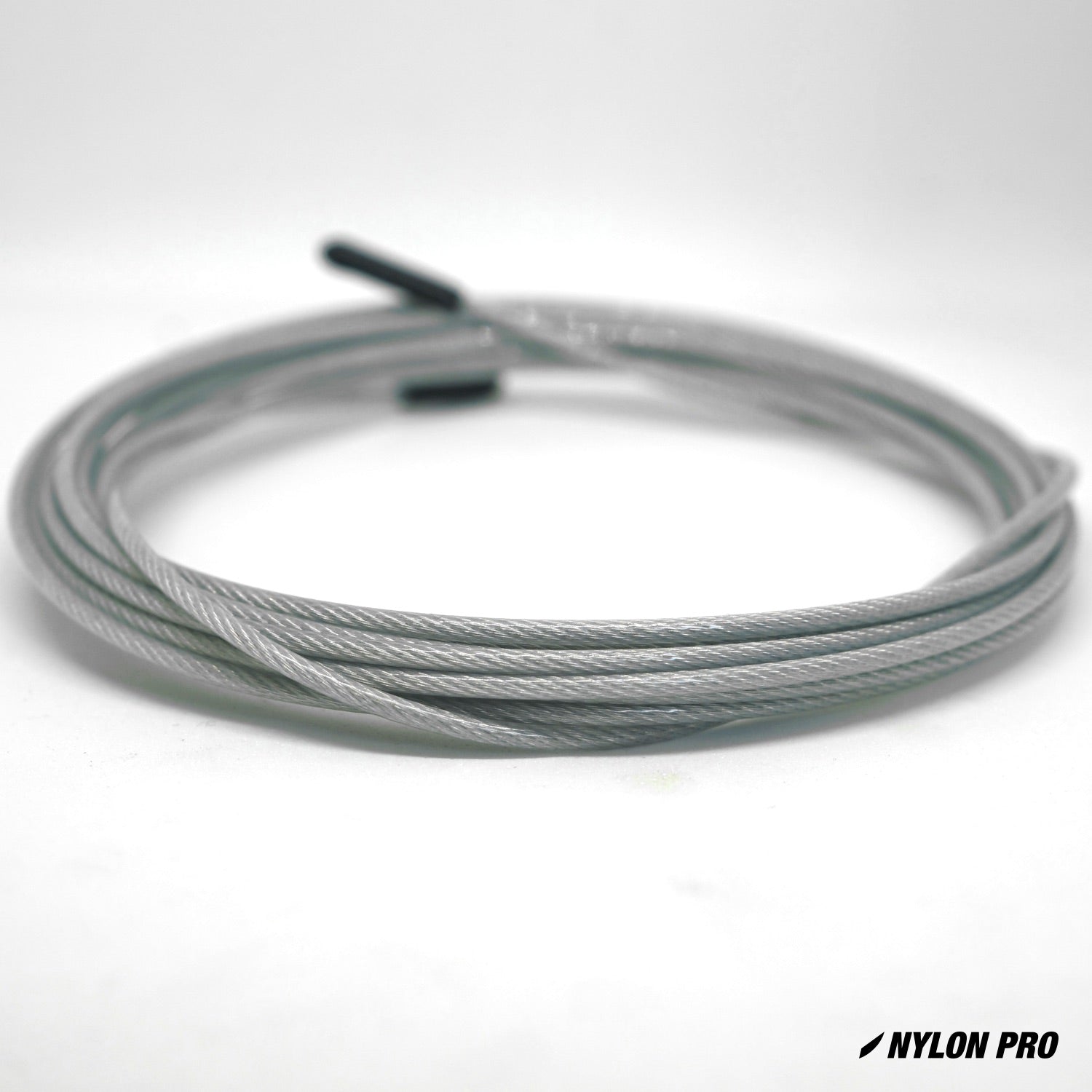 Flare replacement speed rope cables grey nylon coated cable