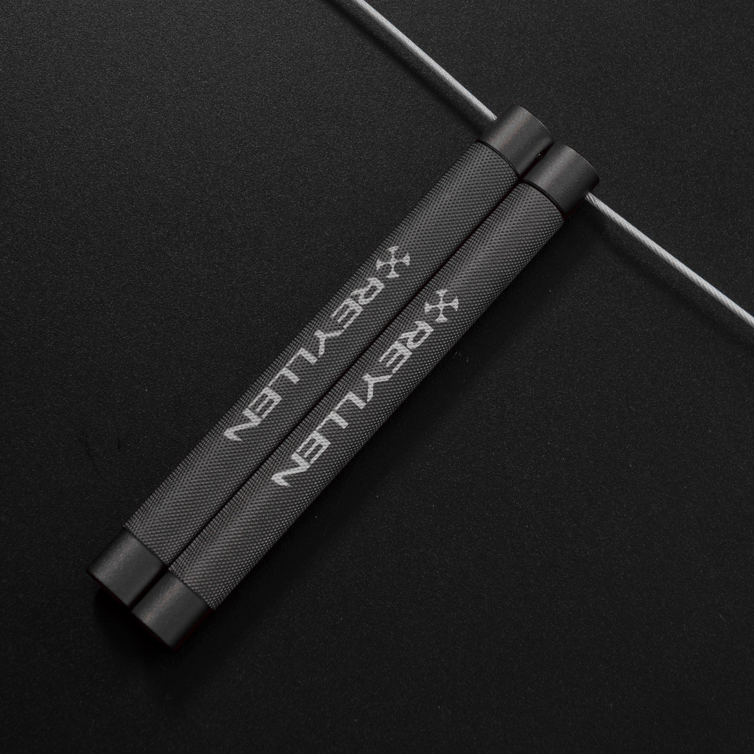 Reyllen Flare Mx Speed Skipping Jump Rope - Aluminium Handles - grey feature image