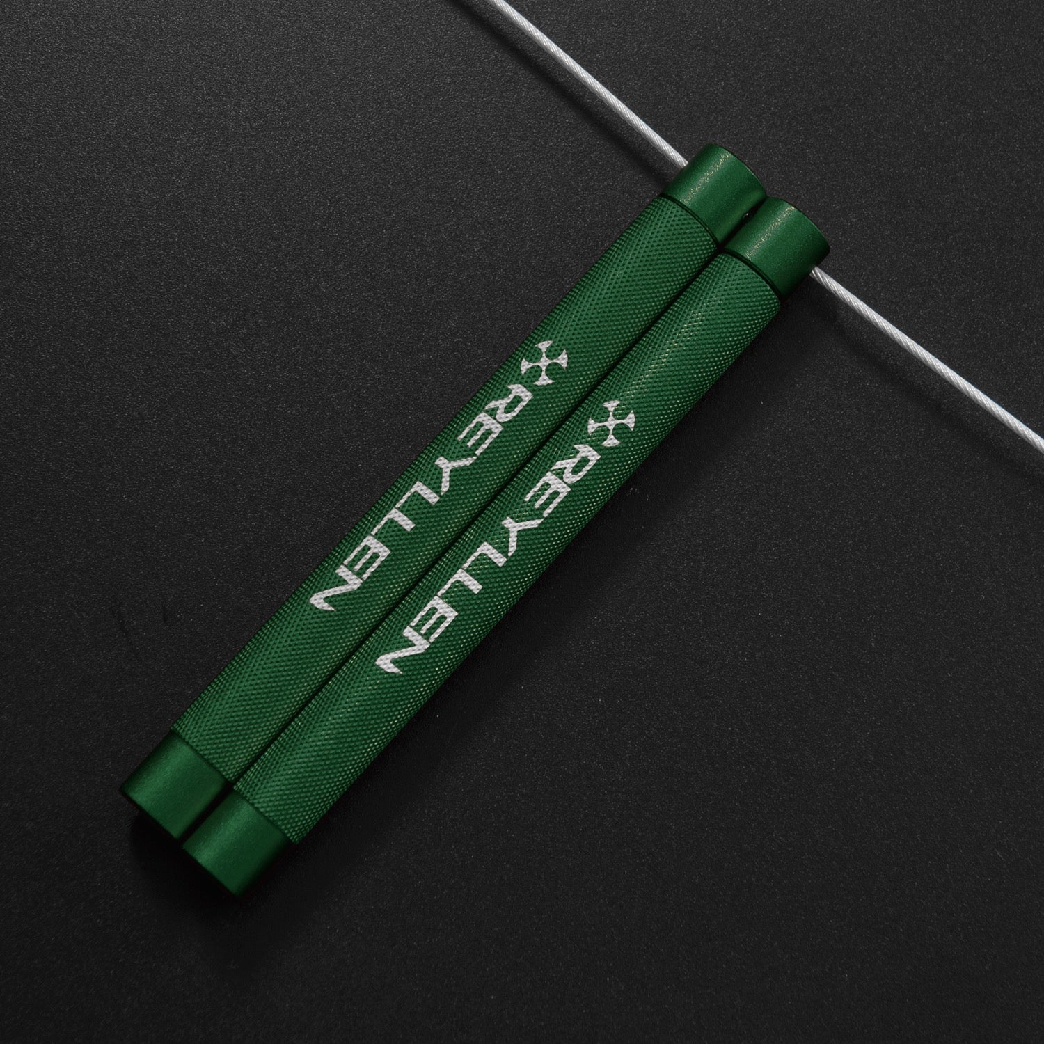 Reyllen Flare Mx Speed Skipping Jump Rope - Aluminium Handles - green feature image