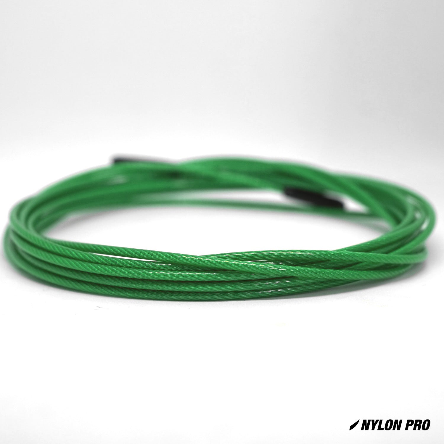 Flare replacement speed rope cables green nylon coated cable