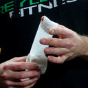 Reyllen FLEXTape thumb tape stretch and tear detail