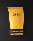 Reyllen X2 BumbleBee Crossfit Gymnastic Hand Grips - Fingerless  top down view single