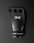 Reyllen Gecko Carbon X2 3-hole CrossFit Gymnastic Hand Grips - top down view single