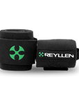 Reyllen No Thumb Loop Wrist Support Lifting Wraps Black feature png image