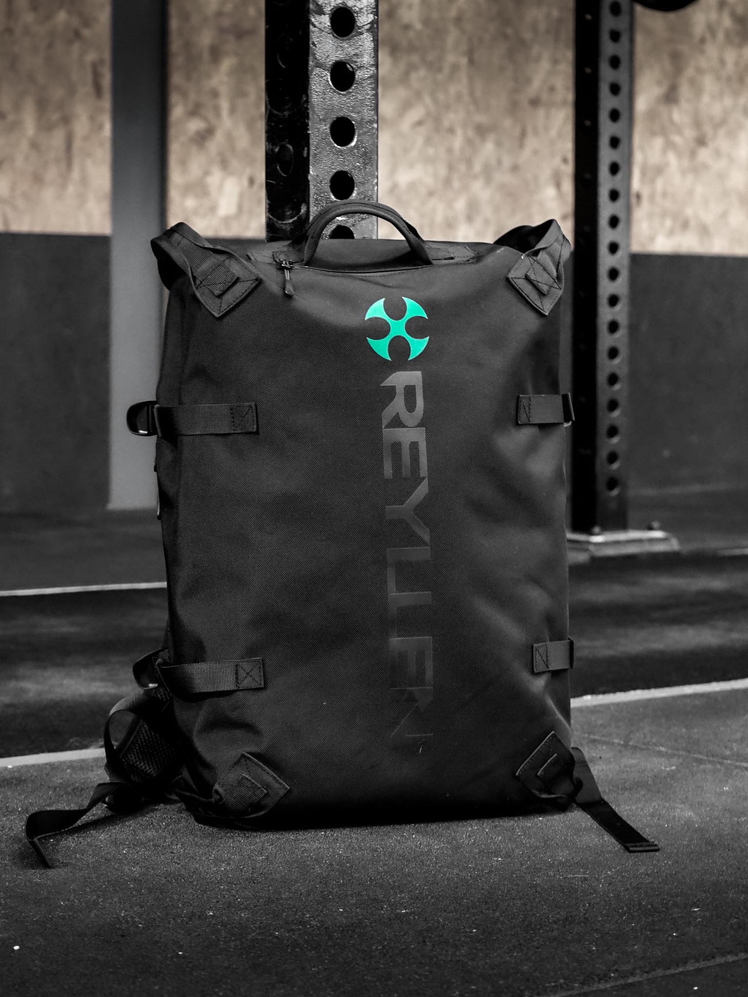 REYLEM ブラック バッグ Reyllen Athlete CrossFit Duffleback Backpack 35L | Reyllen USA