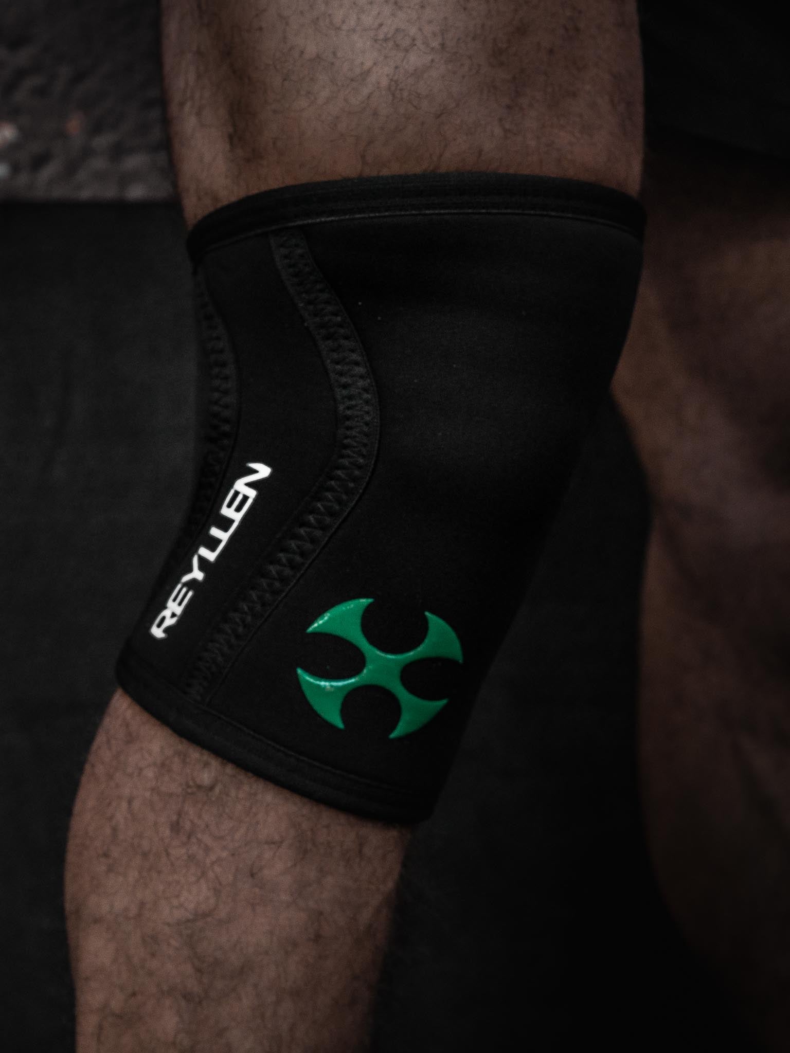 venta 7mm neoprene crossfit weightlifting knee sleeves 3
