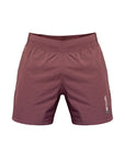 reyllen usa crossfit wod shorts for men chocolate brown front