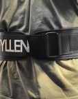 Reyllen X-Prime Weight Lifting Belt EVA Foam Core 5" Taper - shown wearing by man front view