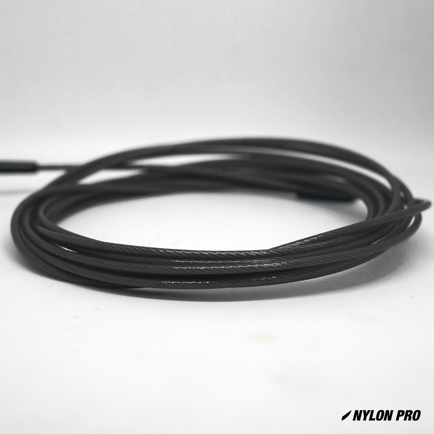 Flare replacement speed rope cables black nylon coated cable