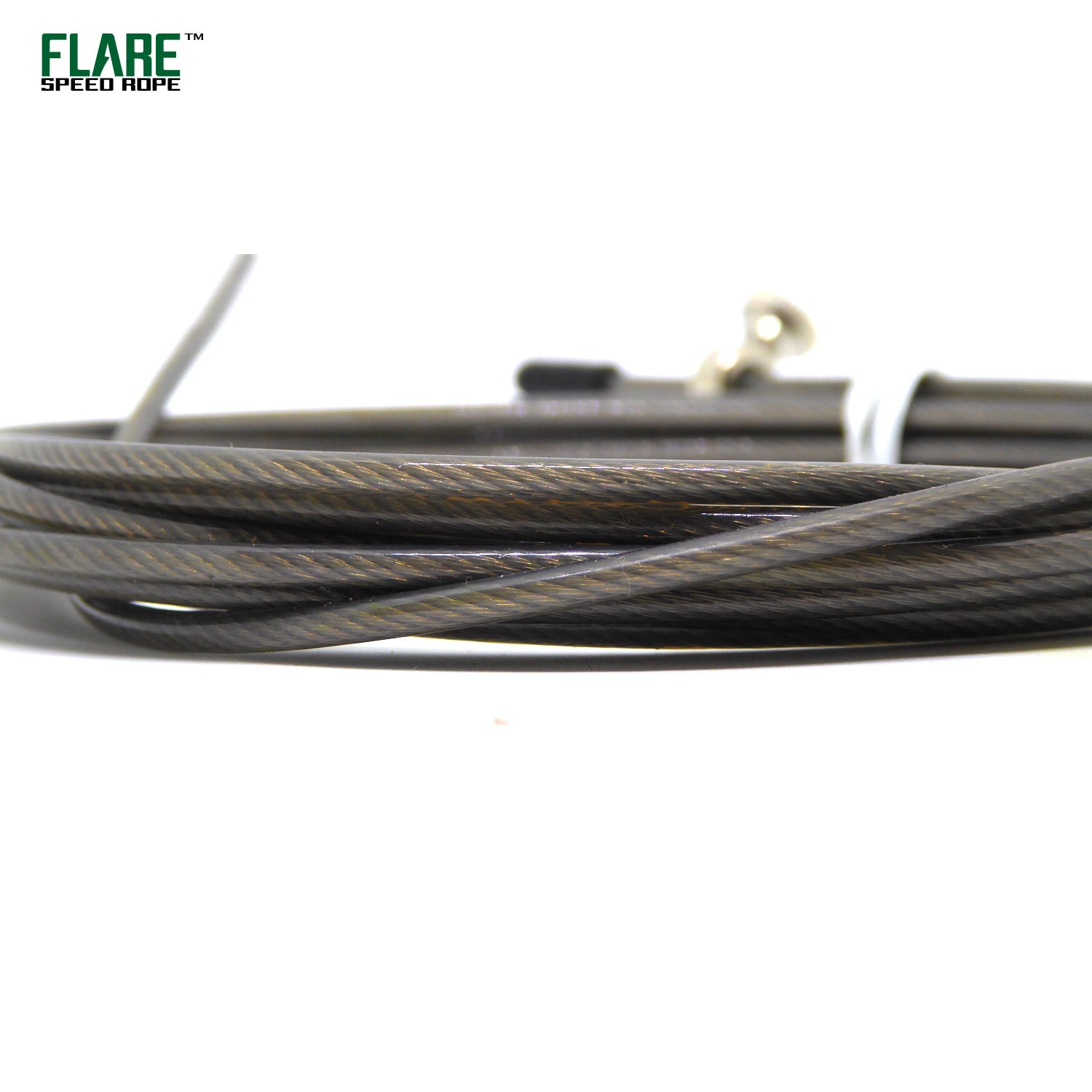 Flare replacement speed rope cables grey pvc cable