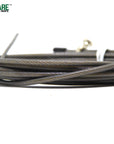 Flare replacement speed rope cables grey pvc cable